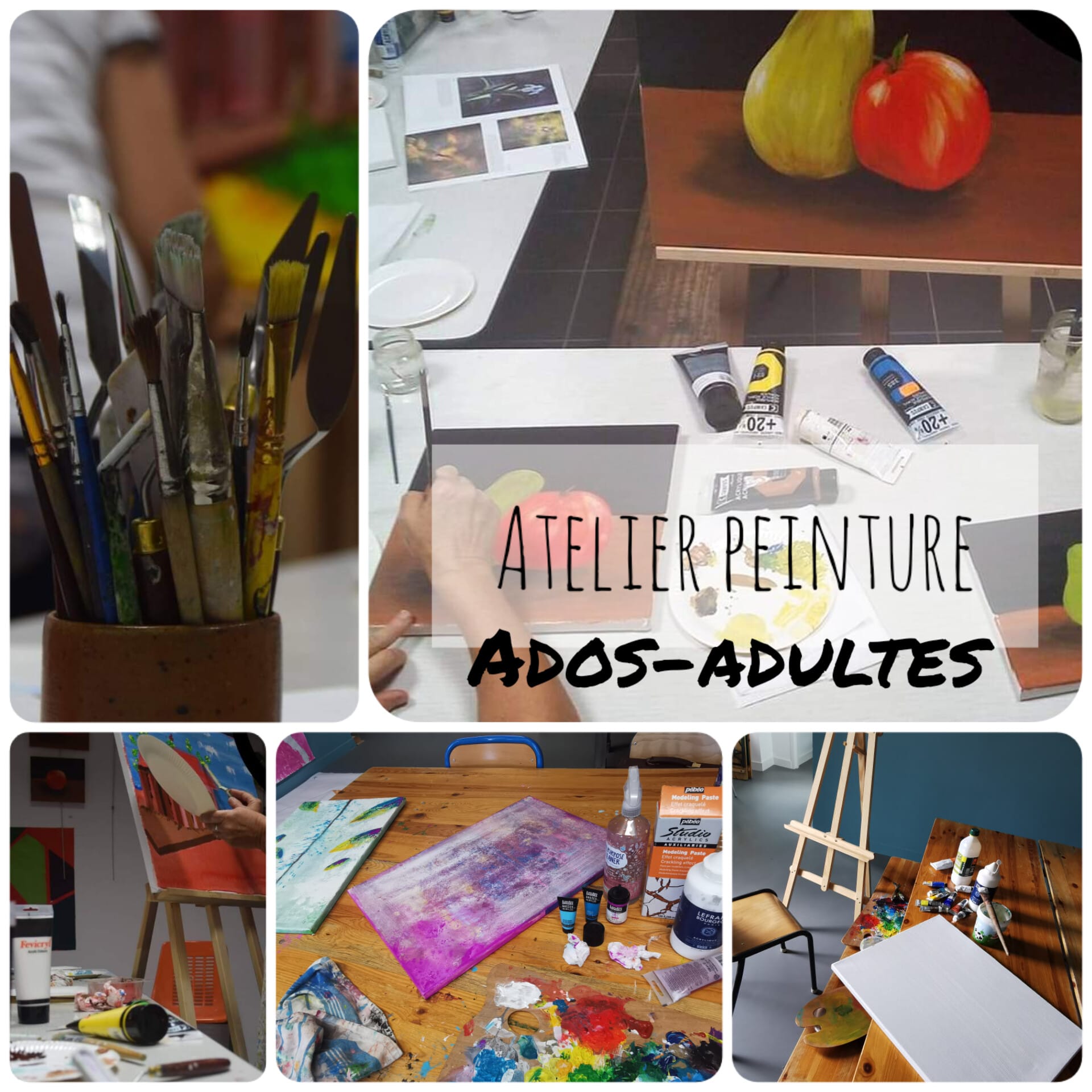 Atelier de peinture (ados et adultes) - ECA